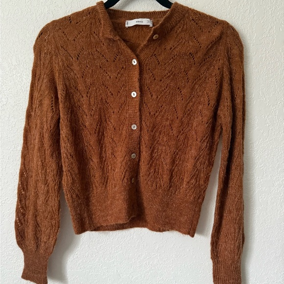 Mango Rust V-Neck Sweater/ Tank Top Set - Picture 6 of 12